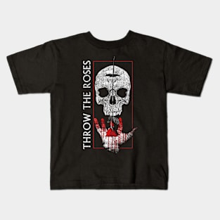 Skull roses Kids T-Shirt